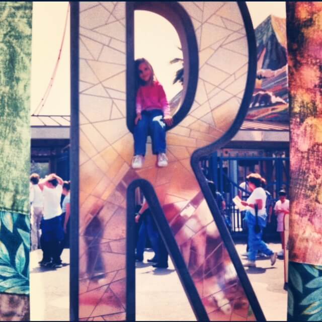 See ya Letters! California Adventure Park Letters on the Move