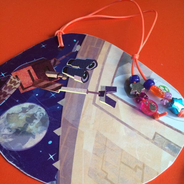 luggage tag board book craft