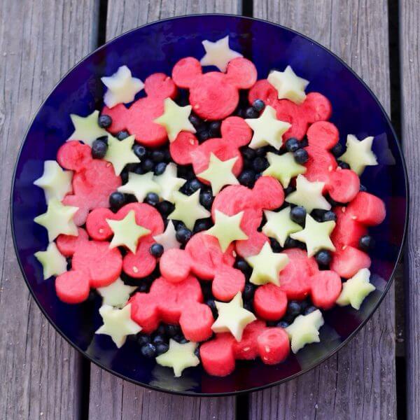mickey fruit salad disney