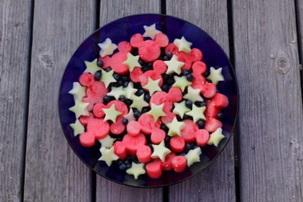 mickey fruit salad disney