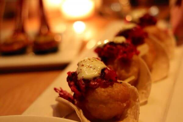 Beauty & Essex NYC Lobster Tacos