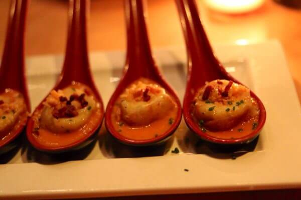 Beauty & Essex NYC Tomato Soup and grilled cheese