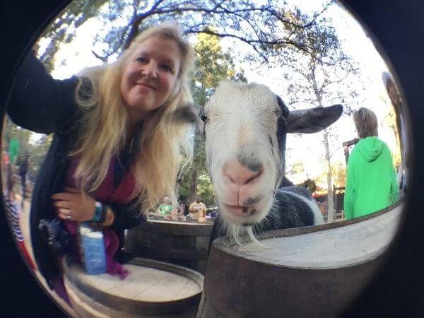 Selfie with a Goat