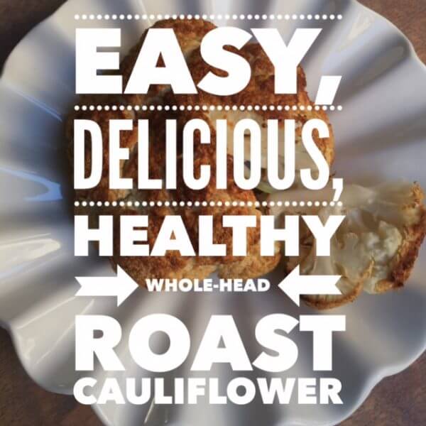 Roast Cauliflower Head