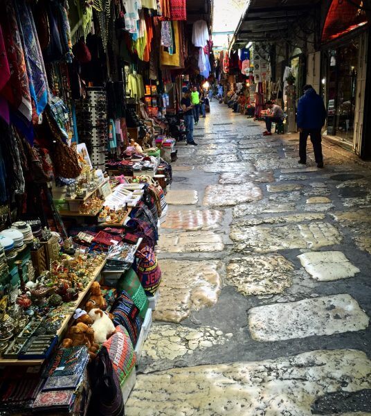 The Souk near the Church of the Holy Sepulchre
