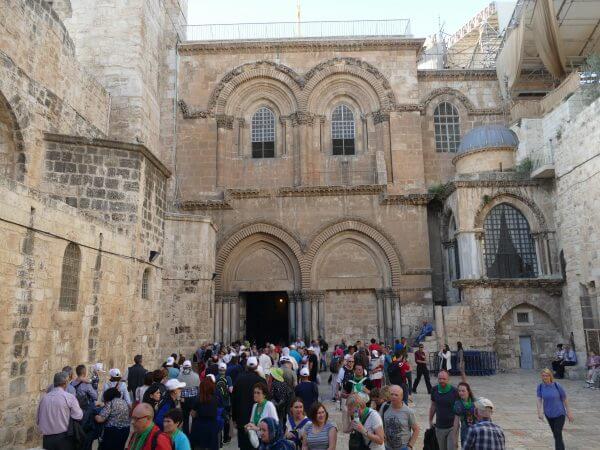 Touring the Church of the Holy Sepulchre in Jerusalem