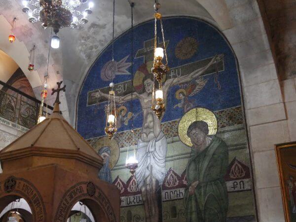 Touring the Church of the Holy Sepulchre
