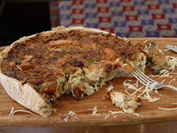 Israeli Breakfast King David Hotel Potato Tart