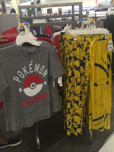 Pokemon Stuff at Target