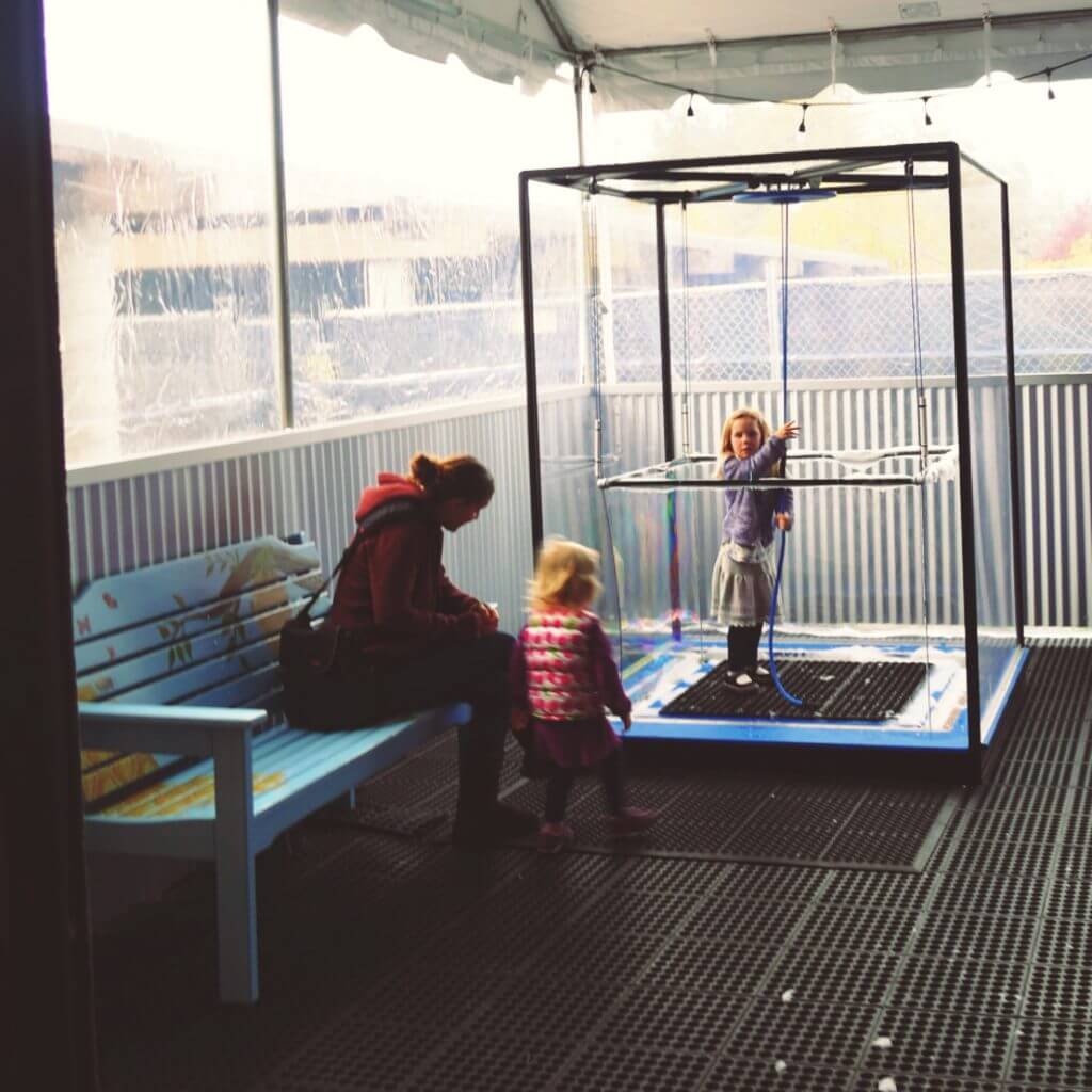 bubbles at The Children's Museum of Santa Rosa