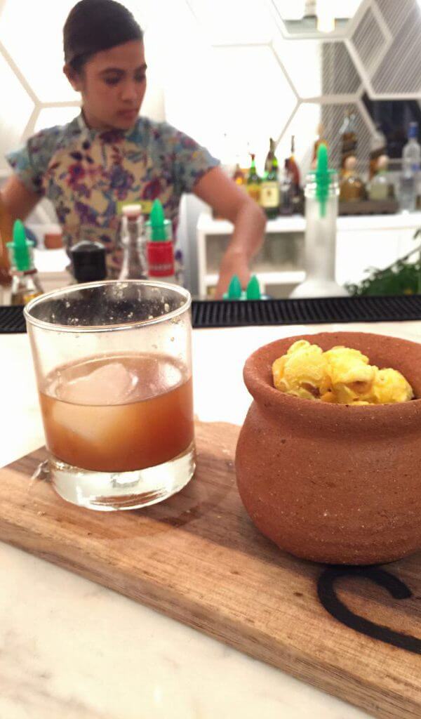 Twist on an Old Fashioned at the Lind