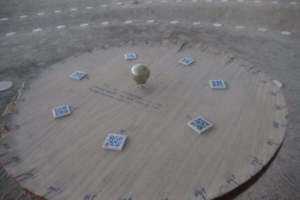 solar map at Sky's the Limit Observatory